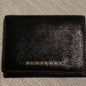 Burberry Patent Leather Wallet